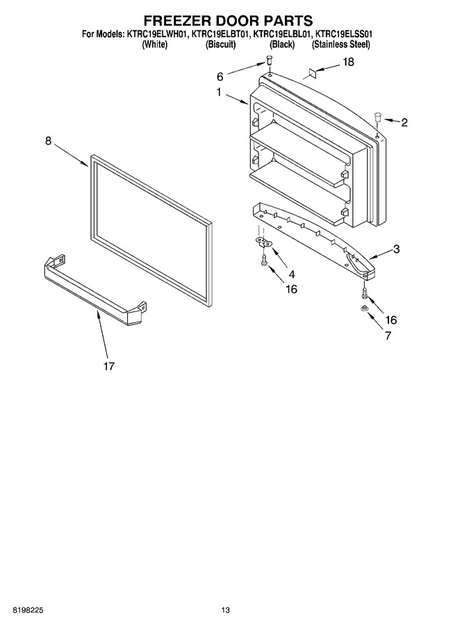 Diagram for KTRC19ELWH01