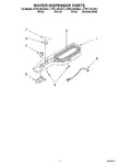 Diagram for 08 - Water Dispenser, Optional