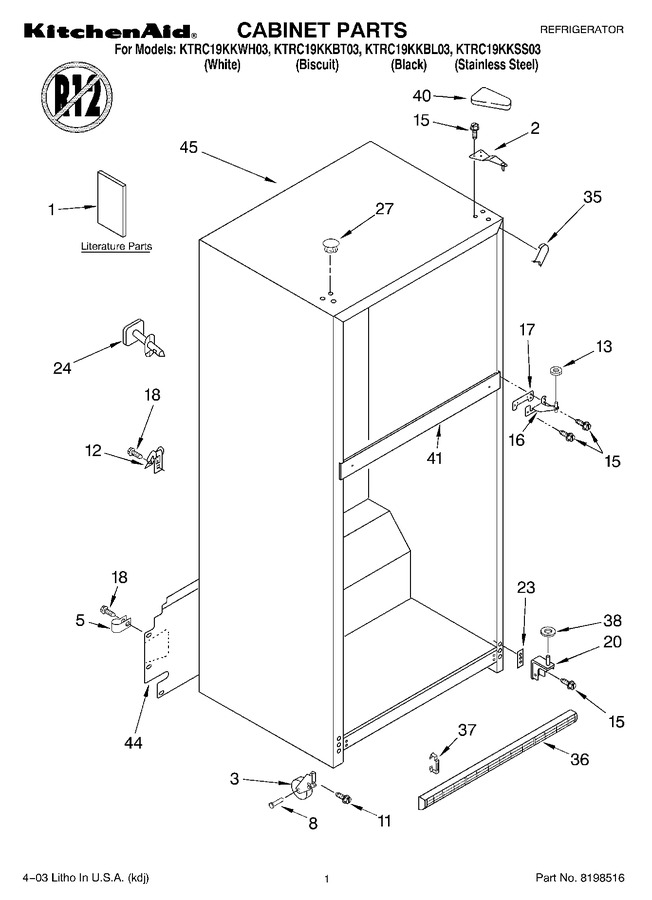 Diagram for KTRC19KKBL03