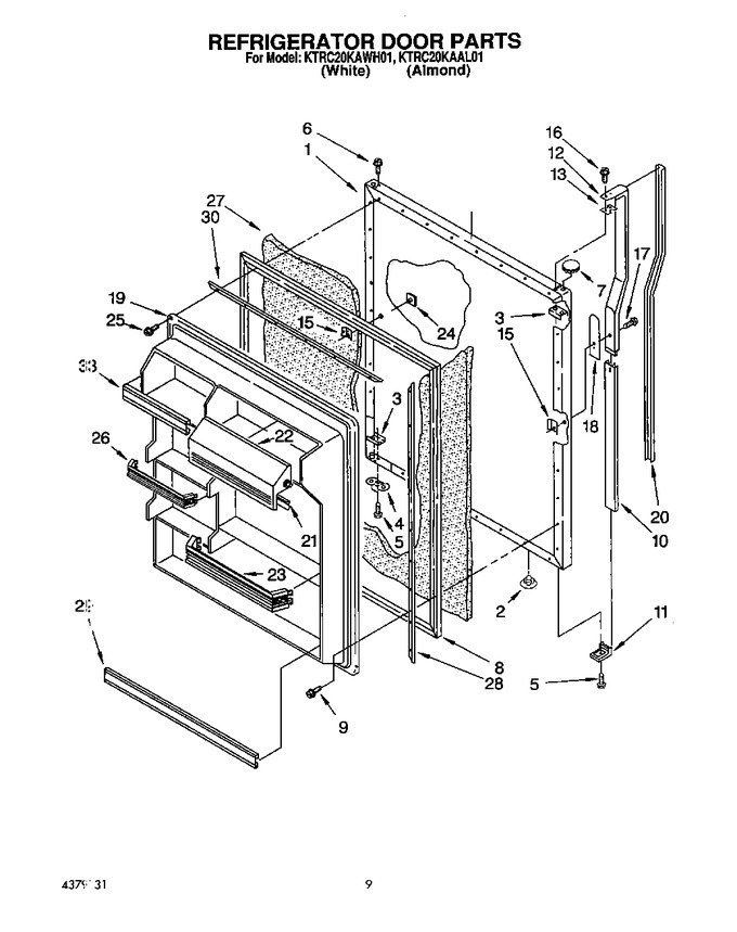 Diagram for KTRC20KAWH01
