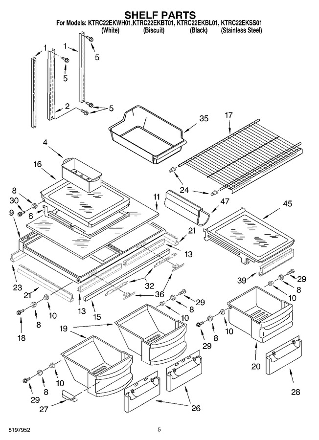 Diagram for KTRC22EKWH01