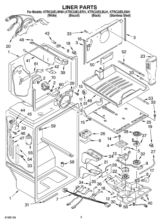 Diagram for KTRC22ELWH01