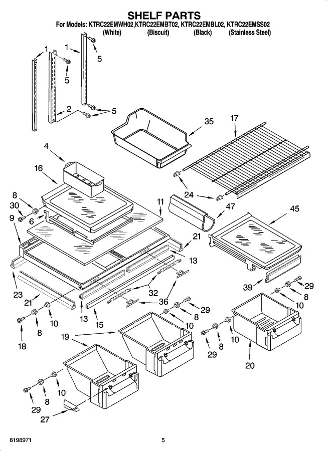 Diagram for KTRC22EMWH02