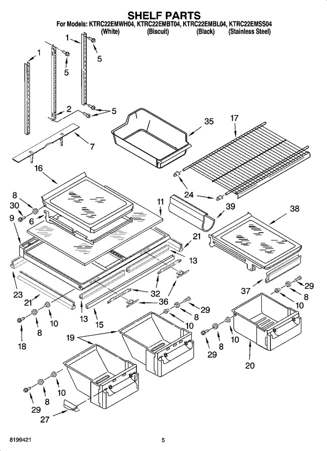 Diagram for KTRC22EMWH04