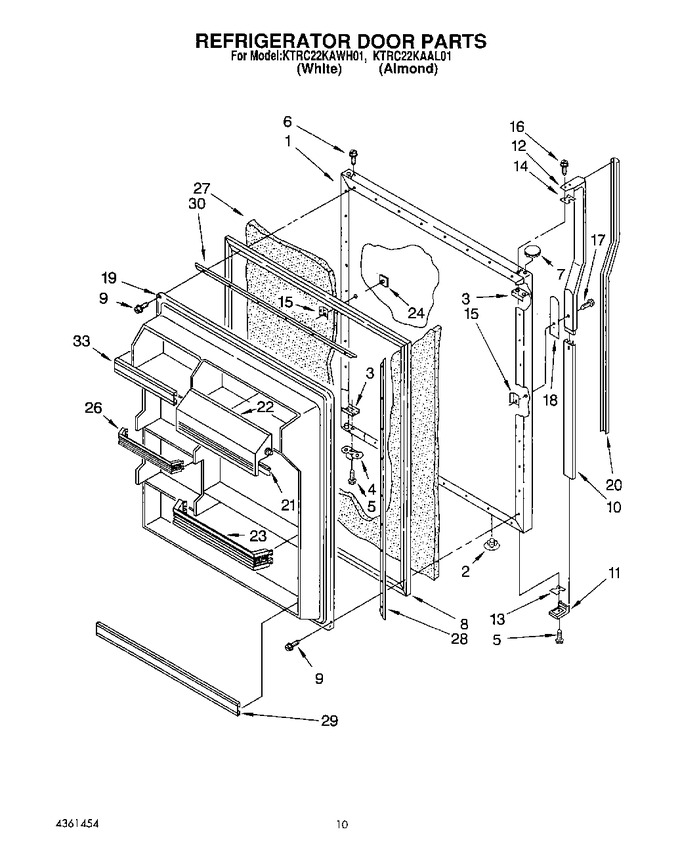Diagram for KTRC22KAWH01