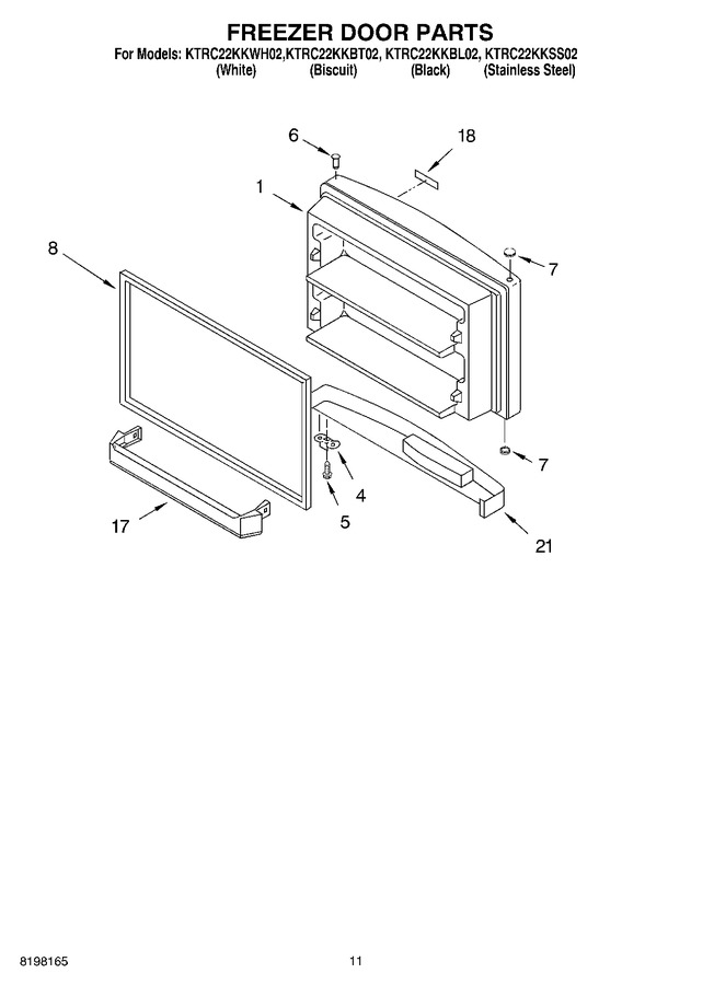 Diagram for KTRC22KKWH02