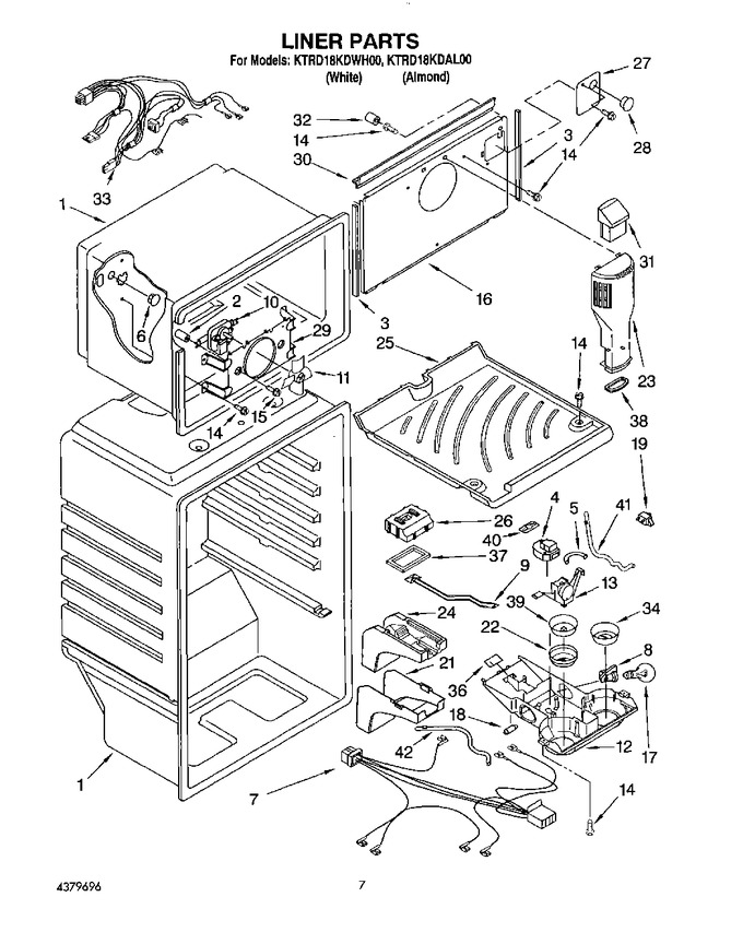 Diagram for KTRD18KDAL00