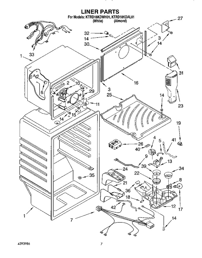 Diagram for KTRD18KDWH01