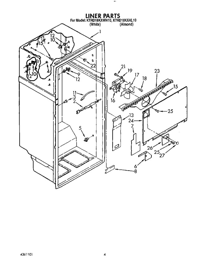 Diagram for KTRD18KXAL10