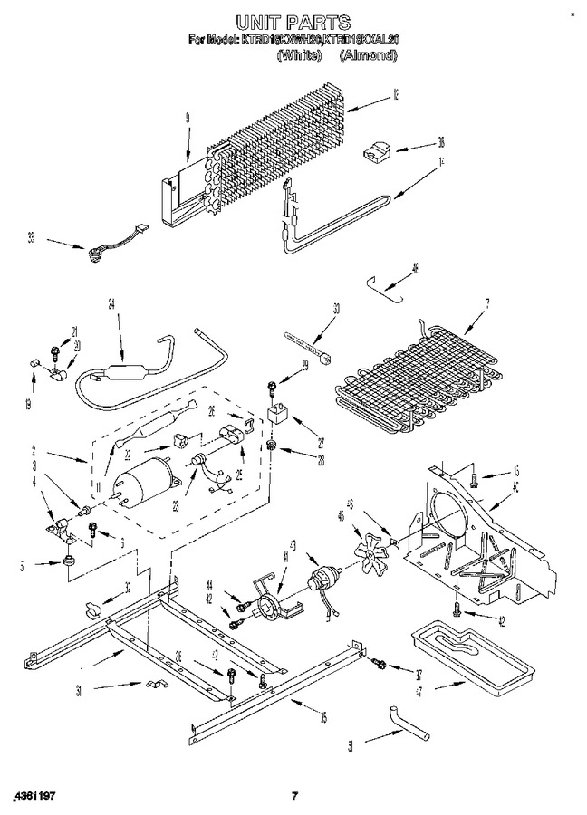 Diagram for KTRD18KXWH20