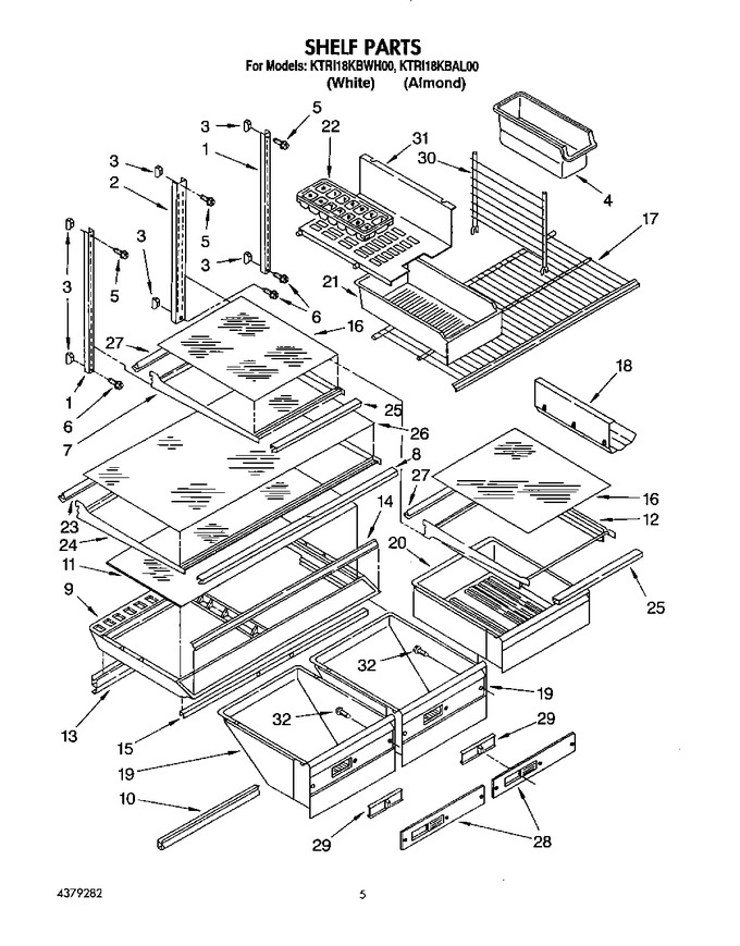 Diagram for KTRI18KBWH00