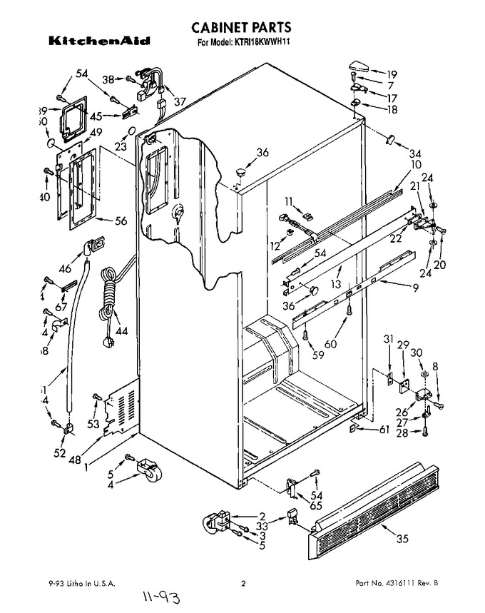 Diagram for KTRI18KWWH11