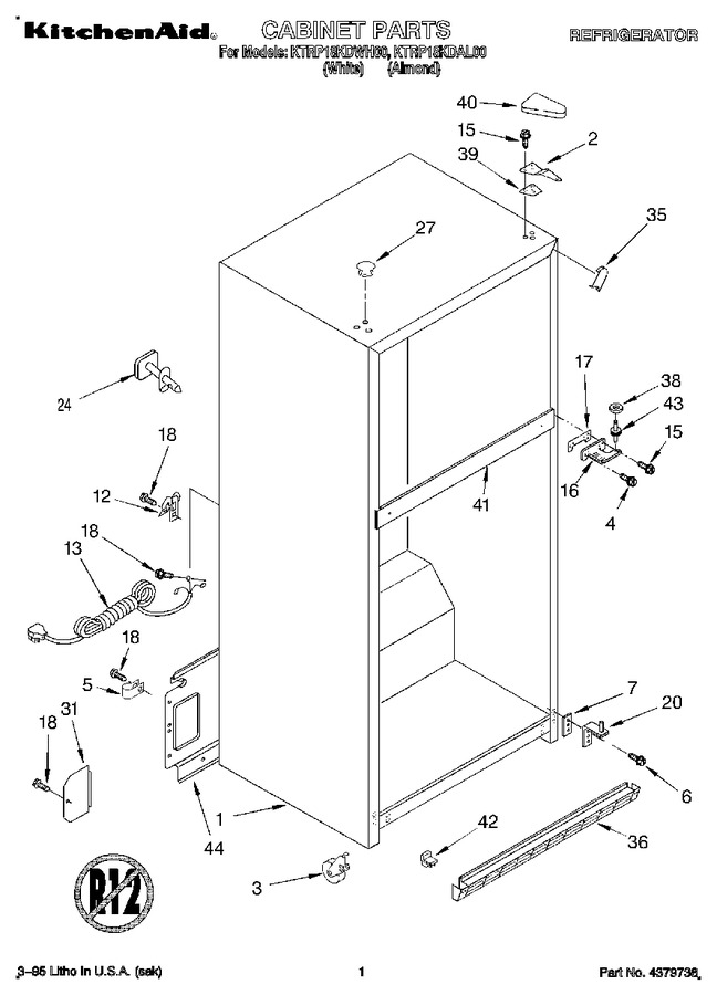 Diagram for KTRP18KDAL00
