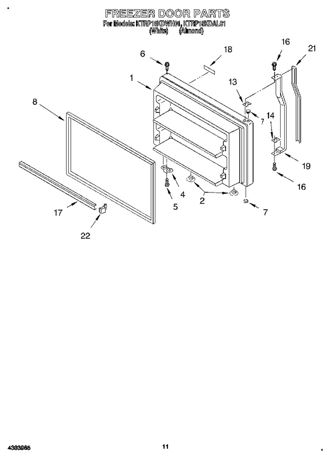 Diagram for KTRP18KDAL01