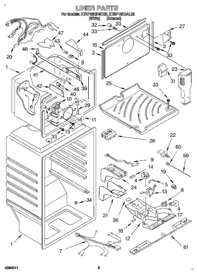 Diagram for KTRP18KDWH03
