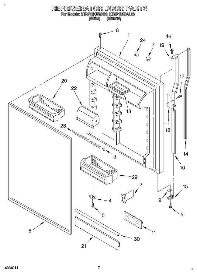 Diagram for KTRP18KDAL03