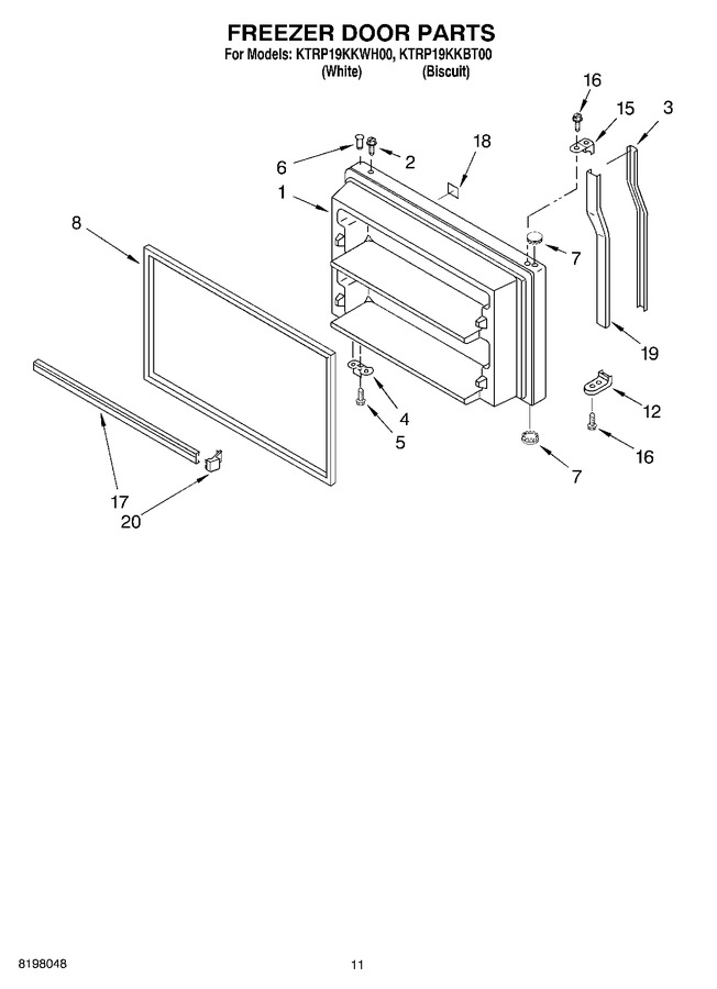 Diagram for KTRP19KKWH00