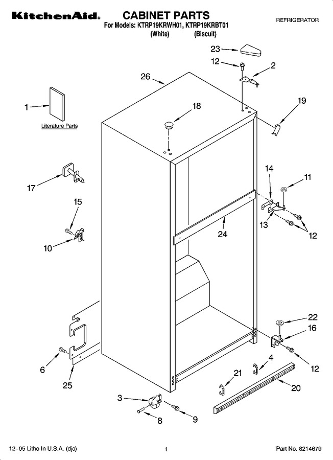 Diagram for KTRP19KRWH01