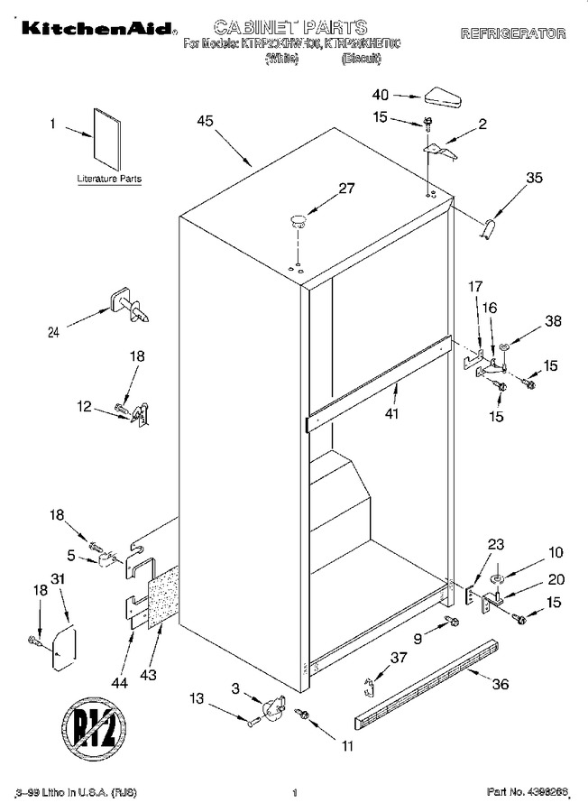 Diagram for KTRP20KHWH00