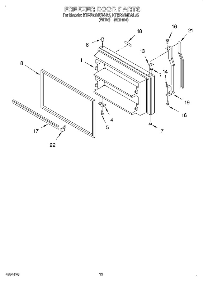 Diagram for KTRP20MDAL05