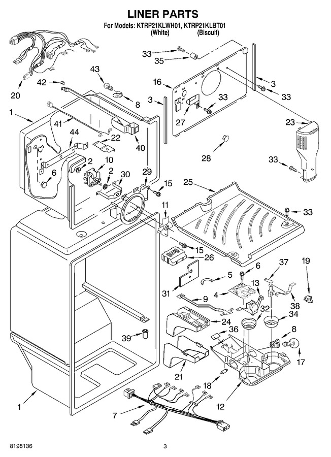 Diagram for KTRP21KLWH01