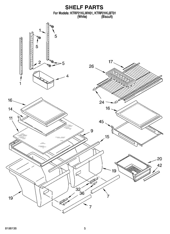 Diagram for KTRP21KLWH01