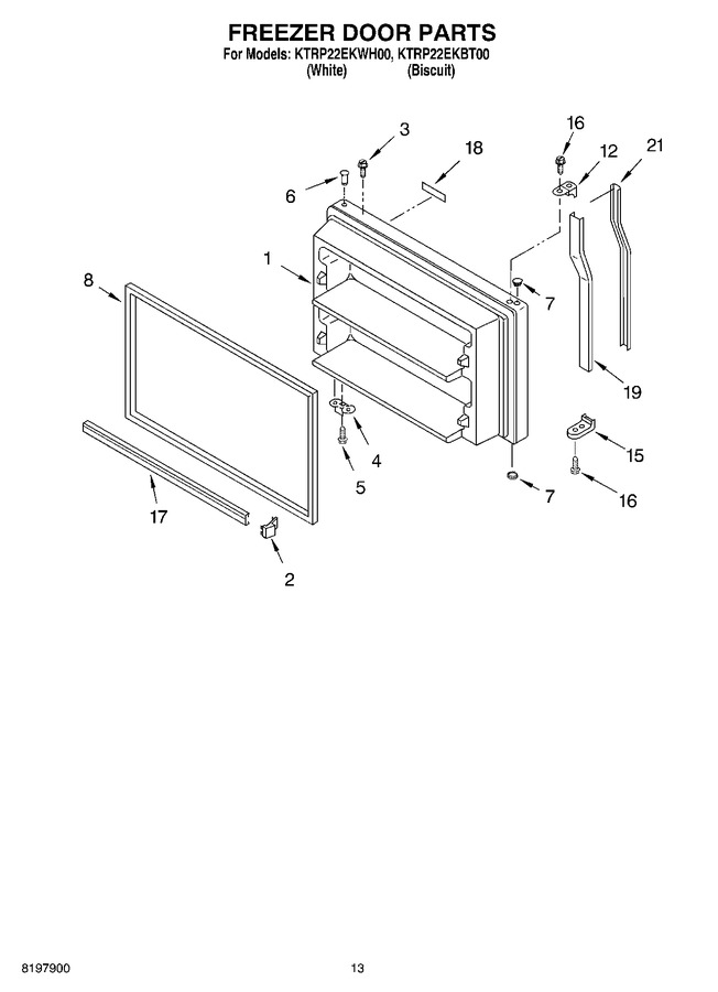 Diagram for KTRP22EKWH00