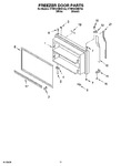 Diagram for 07 - Freezer Door Parts