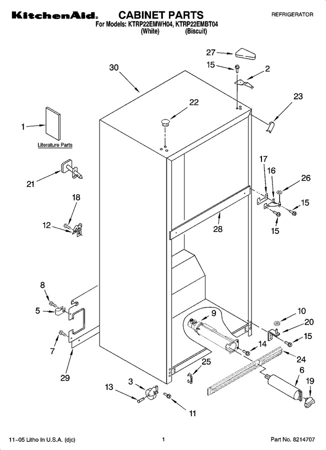 Diagram for KTRP22EMWH04