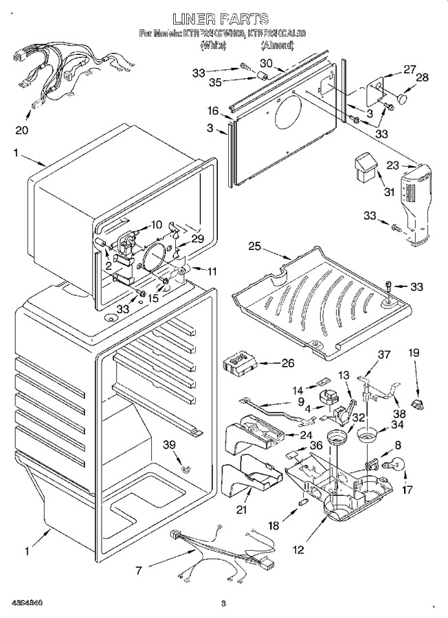 Diagram for KTRP22KGWH00