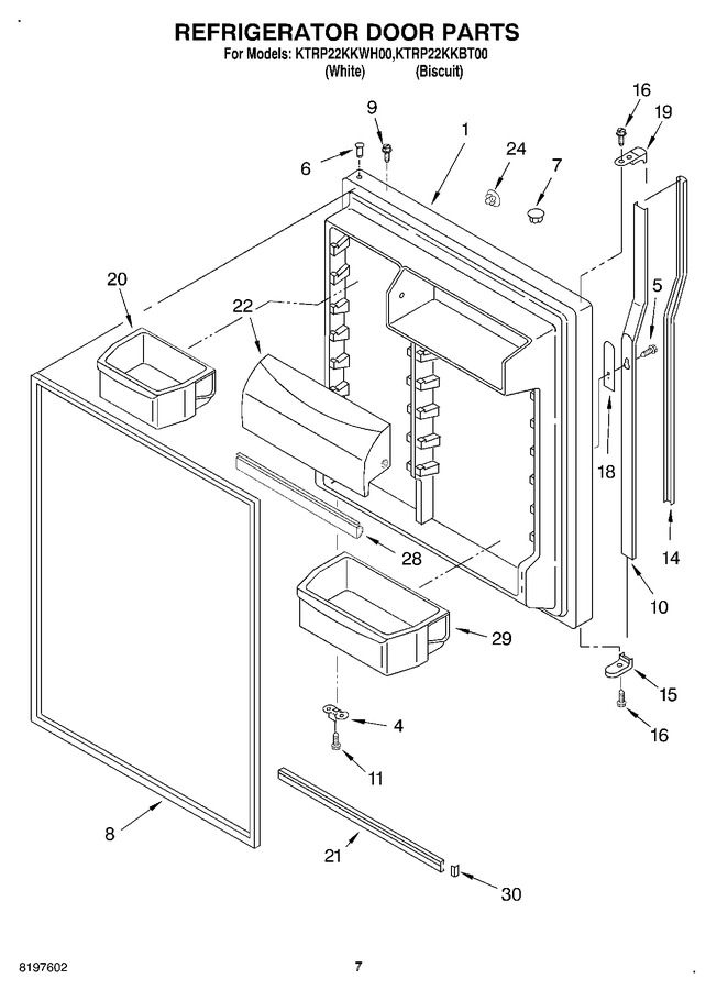 Diagram for KTRP22KKWH00