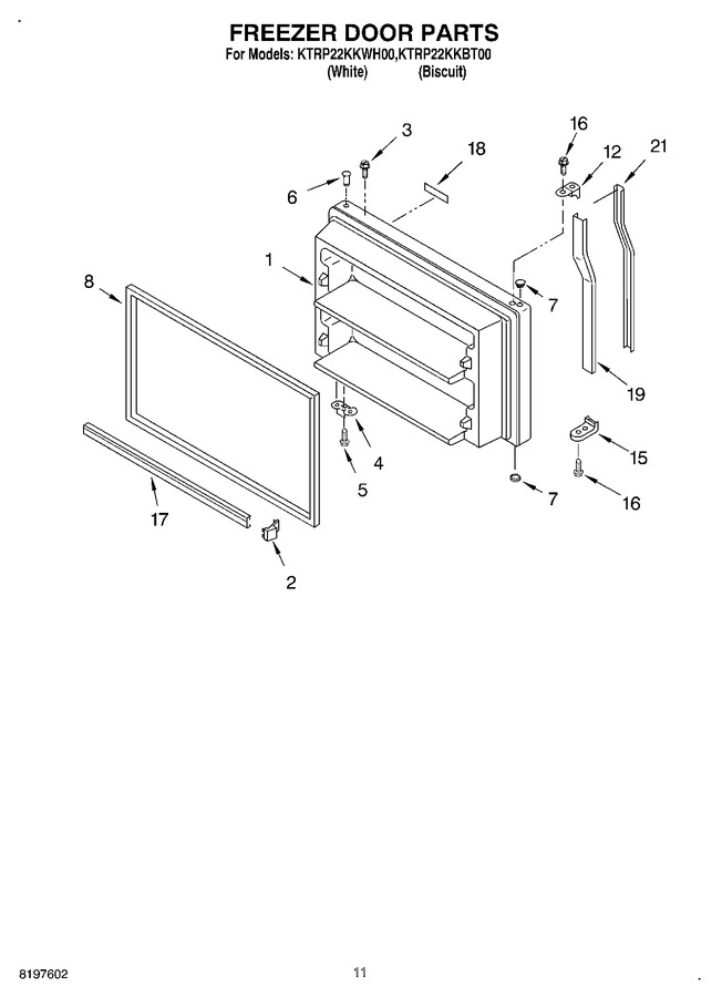 Diagram for KTRP22KKWH00