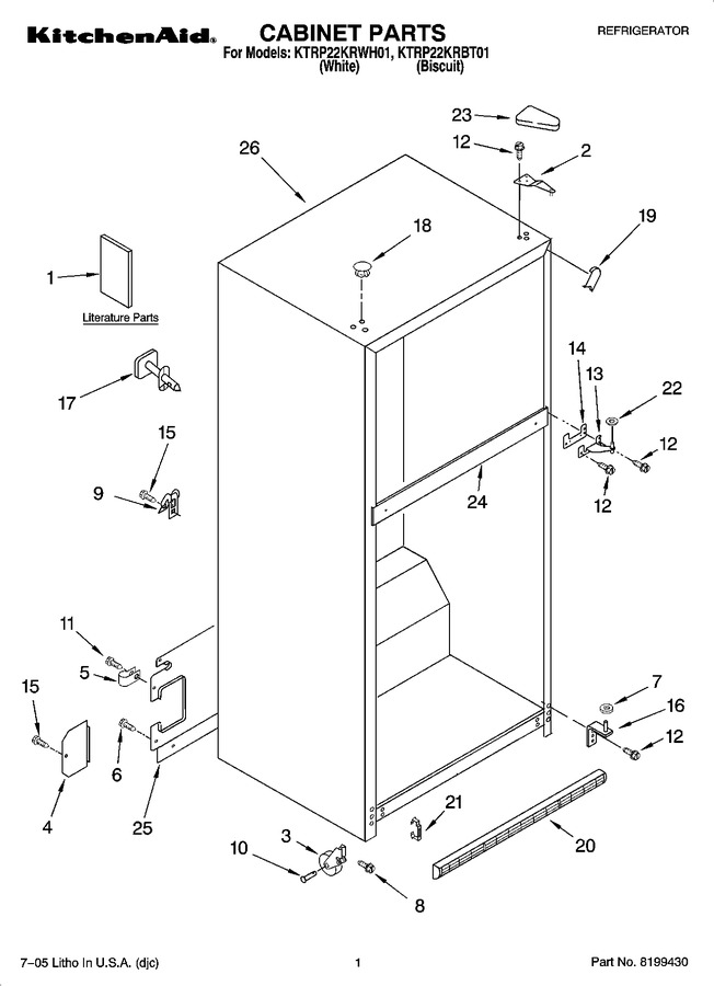 Diagram for KTRP22KRBT01