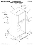 Diagram for 01 - Cabinet Parts