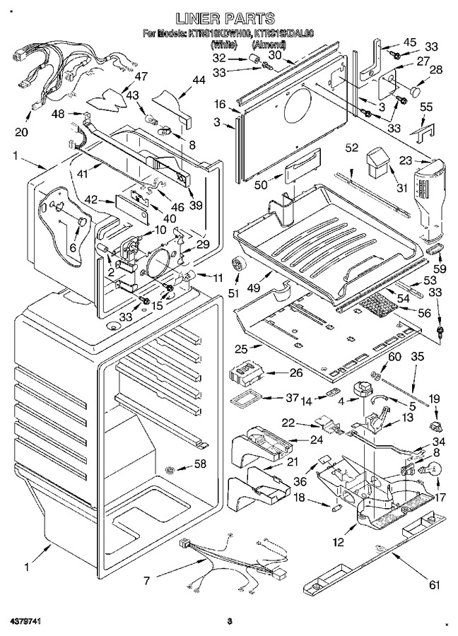 Diagram for KTRS19KDAL00