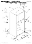 Diagram for 01 - Cabinet Parts