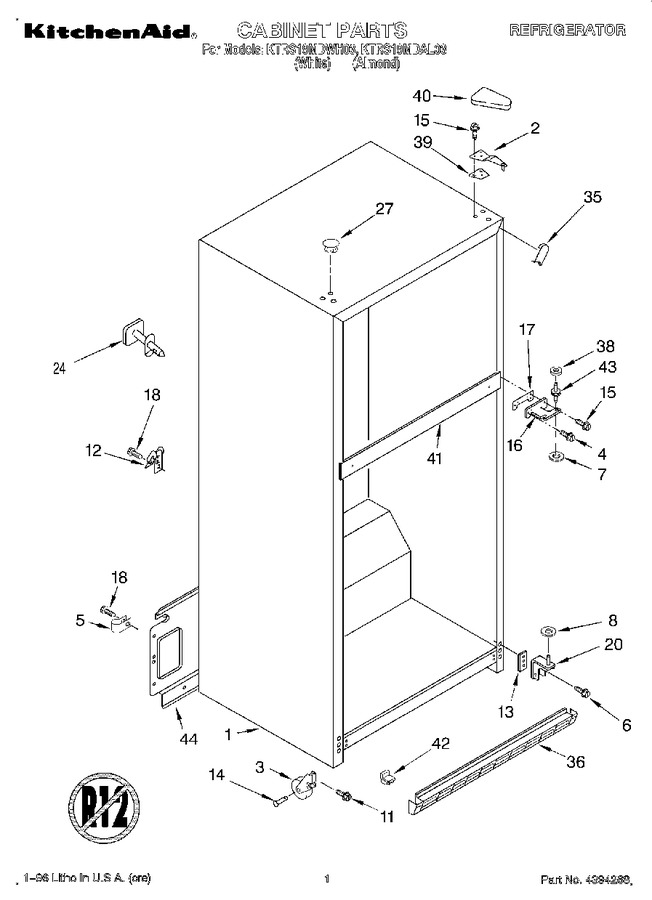Diagram for KTRS19MDWH03