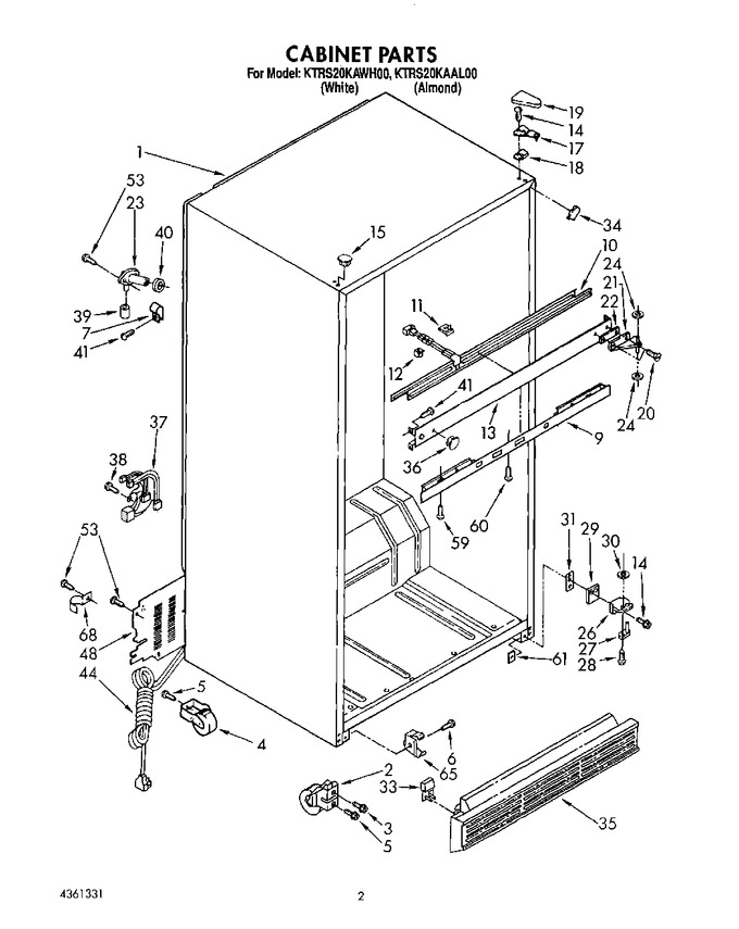 Diagram for KTRS20KAWH00