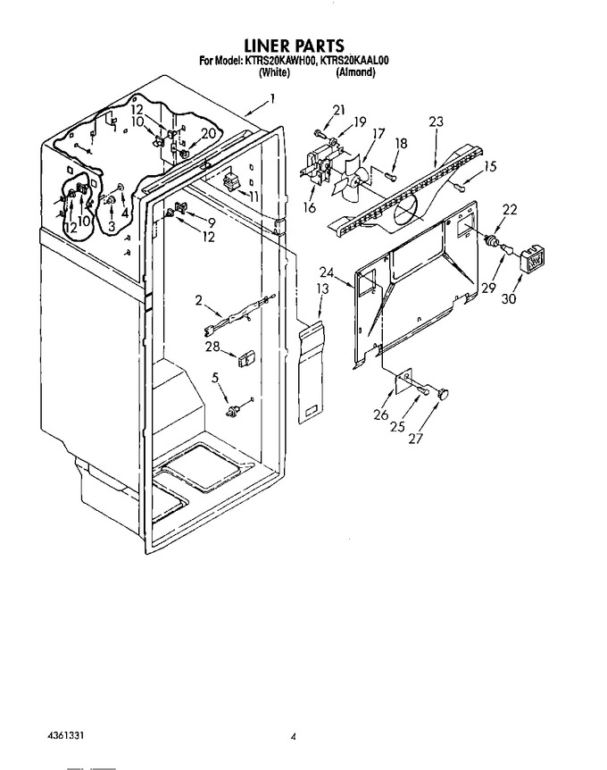 Diagram for KTRS20KAAL00