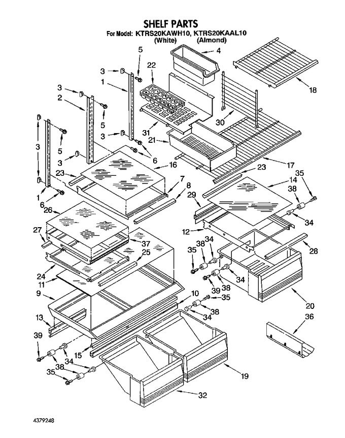 Diagram for KTRS20KAWH10