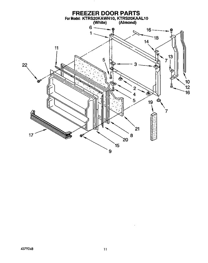 Diagram for KTRS20KAWH10