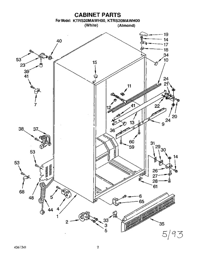 Diagram for KTRS20MAWH00