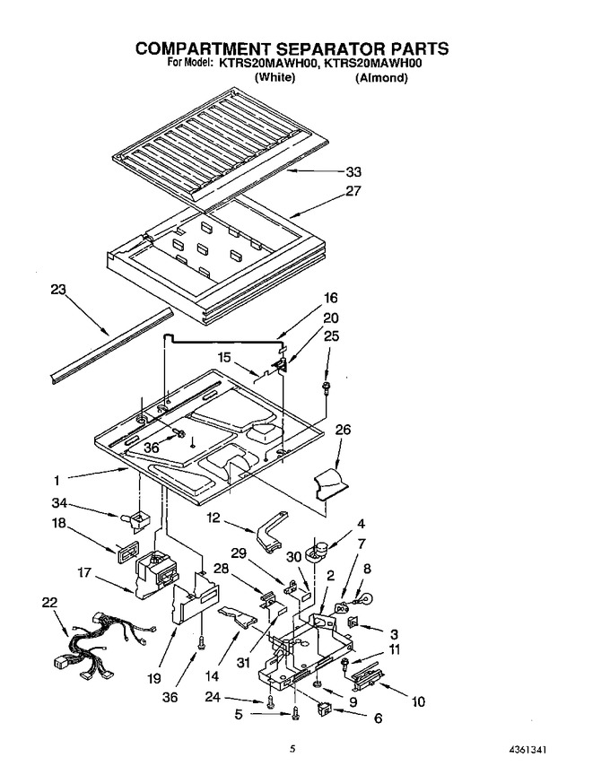 Diagram for KTRS20MAWH00