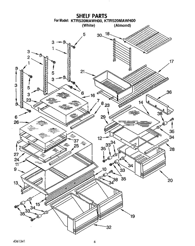 Diagram for KTRS20MAWH00