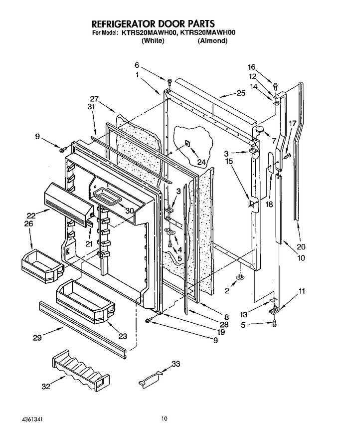 Diagram for KTRS20MAWH00