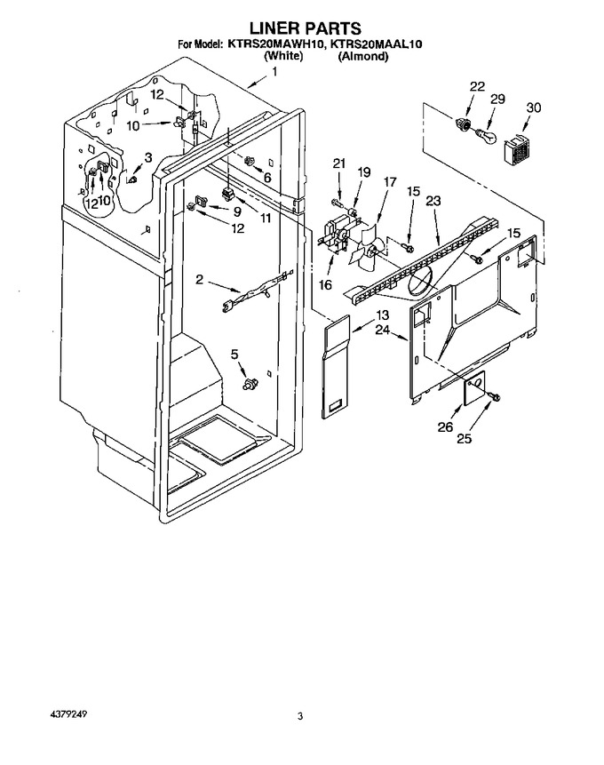 Diagram for KTRS20MAWH10