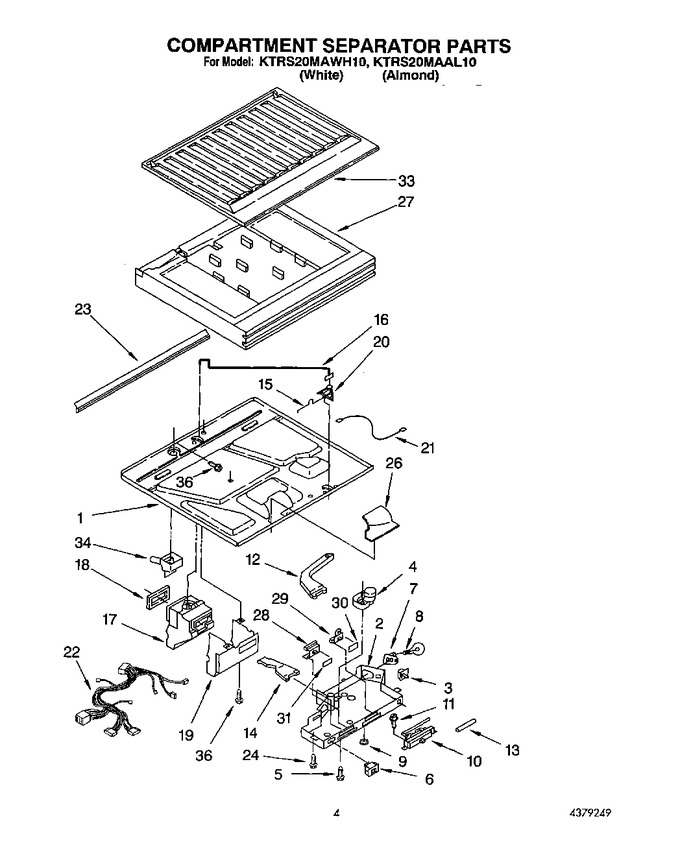 Diagram for KTRS20MAWH10