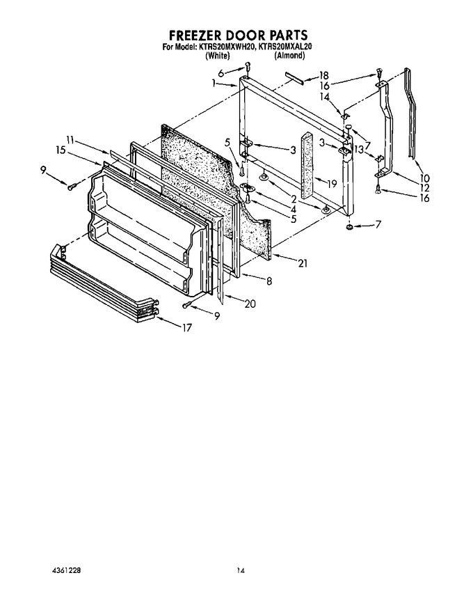 Diagram for KTRS20MXAL20