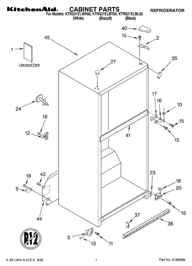 Diagram for KTRS21ELBL00