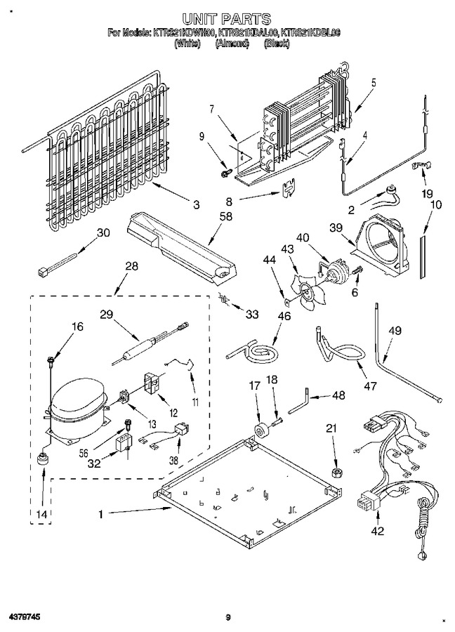 Diagram for KTRS21KDAL00